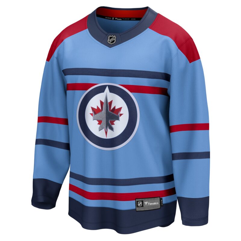Winnipeg Jets Anniversary Premier Breakaway Jersey - Light Blue - Image 2