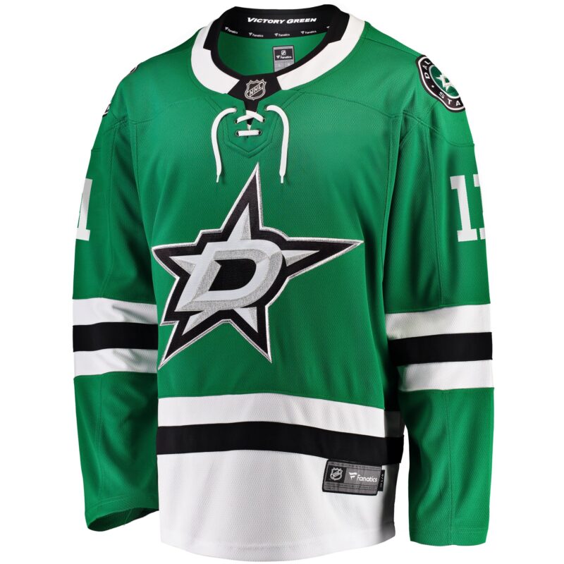 Logan Stankoven Dallas Stars Premier Breakaway Player Jersey - Kelly Green - Image 2
