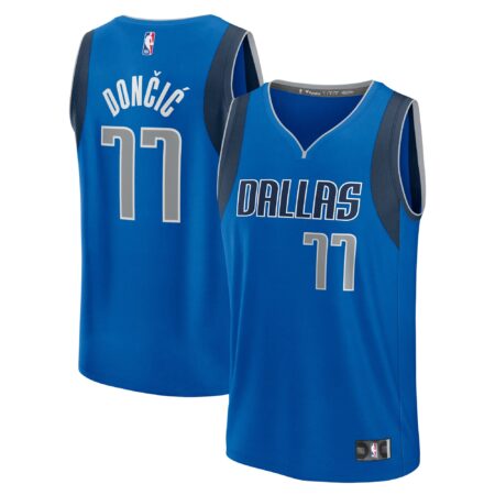 Luka Dončić Dallas Mavericks Fast Break Player Jersey - Icon Edition - Blue