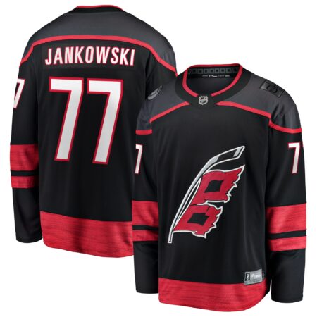 Mark Jankowski Carolina Hurricanes Home Breakaway Jersey - Black