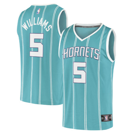 Mark Williams Charlotte Hornets Fast Break Player Jersey - Icon Edition - Teal