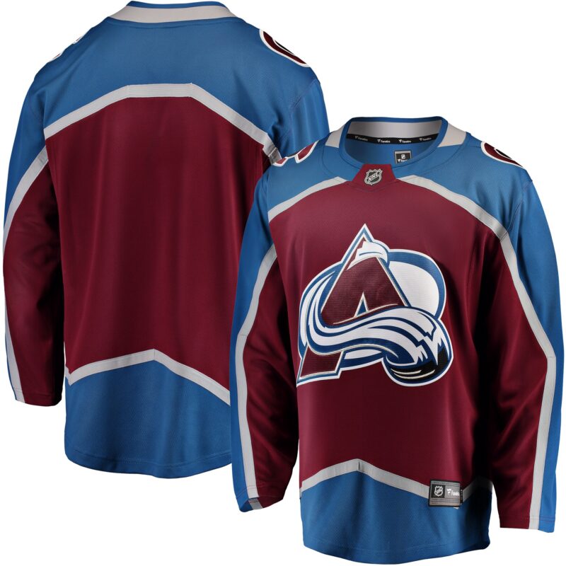 Colorado Avalanche Breakaway Home Jersey - Maroon