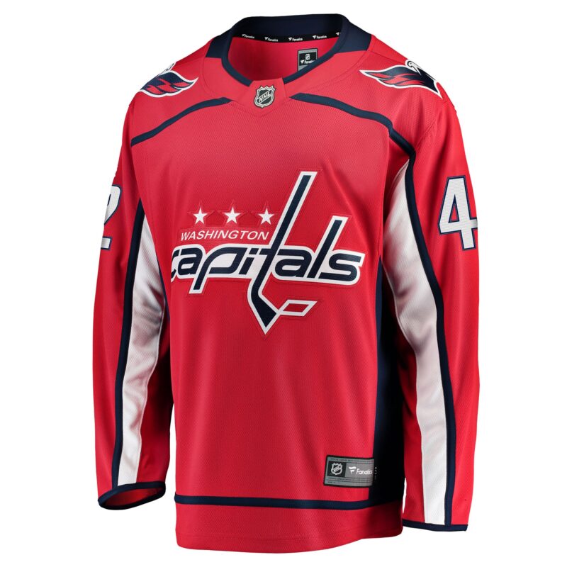 Martin Fehervary Washington Capitals Home Breakaway Player Jersey - Red - Image 2