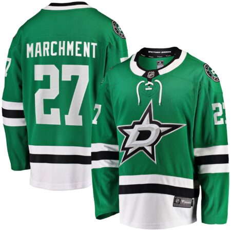 Mason Marchment Dallas Stars Home Breakaway Player Jersey - Kelly Green