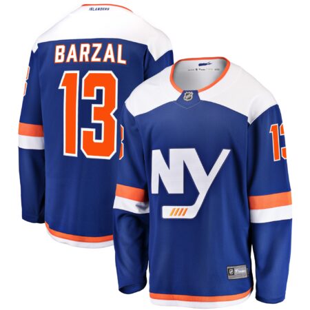 Mathew Barzal New York Islanders Alternate Breakaway Jersey - Blue