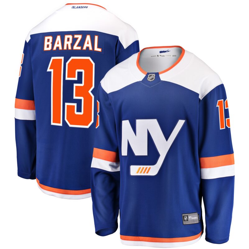 Mathew Barzal New York Islanders Alternate Breakaway Jersey - Blue