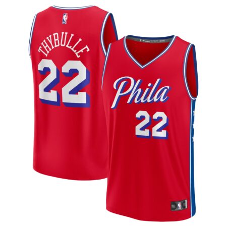 Matisse Thybulle Philadelphia 76ers Fast Break Player Jersey - Statement Edition - Red