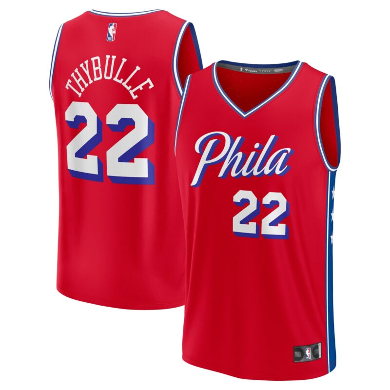 Matisse Thybulle Philadelphia 76ers Fast Break Player Jersey - Statement Edition - Red