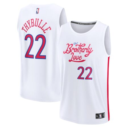 Matisse Thybulle Philadelphia 76ers Fastbreak Jersey - City Edition - White