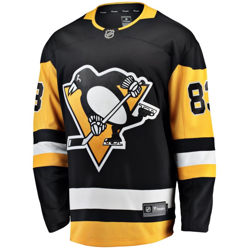 Matt Nieto Pittsburgh Penguins Home Breakaway Jersey - Black - Image 2