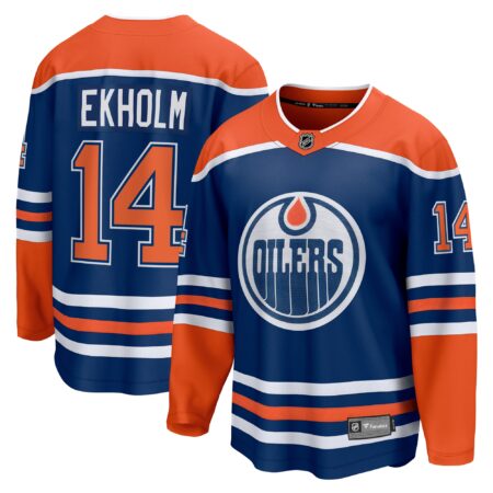 Mattias Ekholm Edmonton Oilers Home Breakaway Jersey - Royal