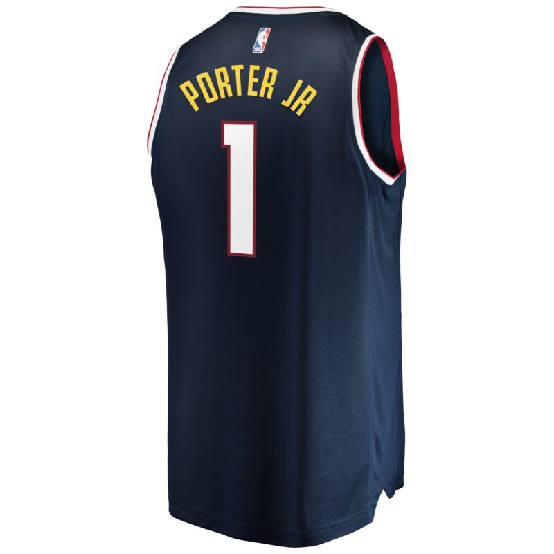 Michael Porter Jr. Denver Nuggets Fast Break Jersey - Icon Edition - Blue - Image 3