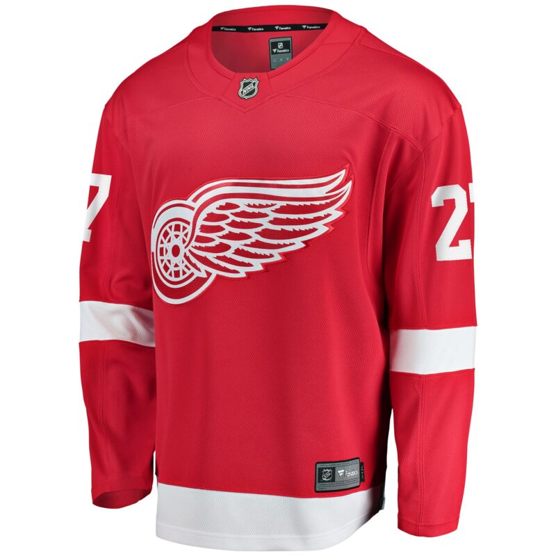 Michael Rasmussen Detroit Red Wings Home Breakaway Player Jersey - Red - Image 2