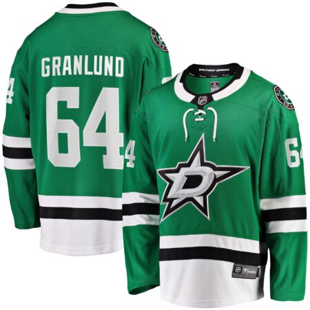 Mikael Granlund Dallas Stars Home Breakaway Jersey - Kelly Green