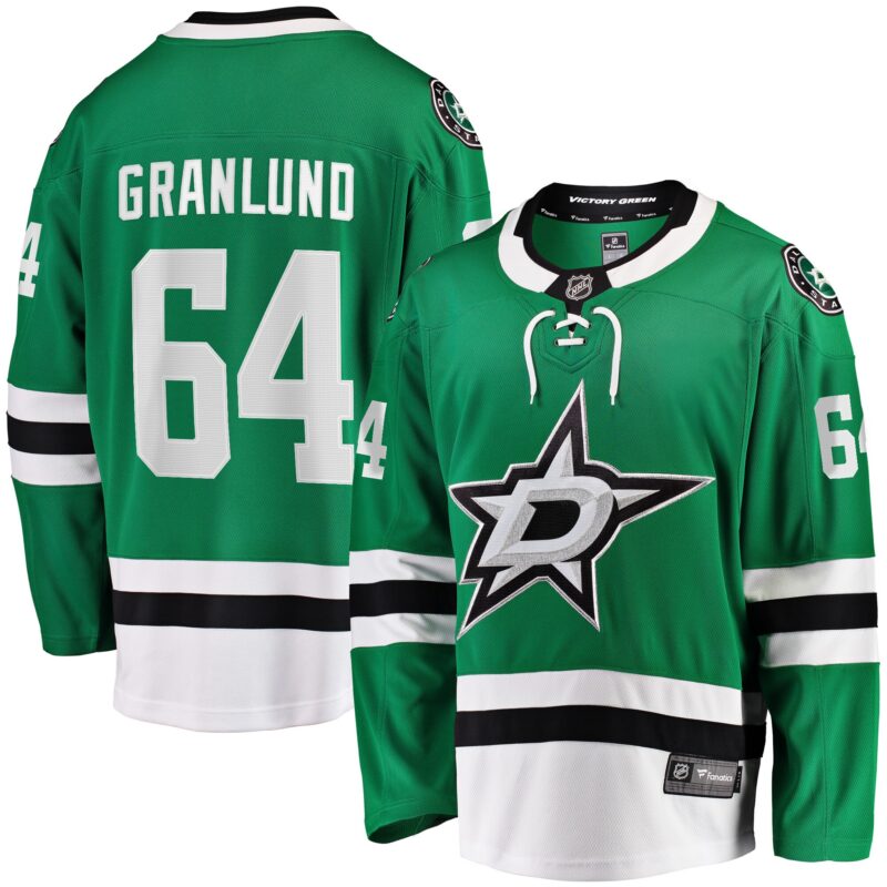 Mikael Granlund Dallas Stars Home Breakaway Jersey - Kelly Green