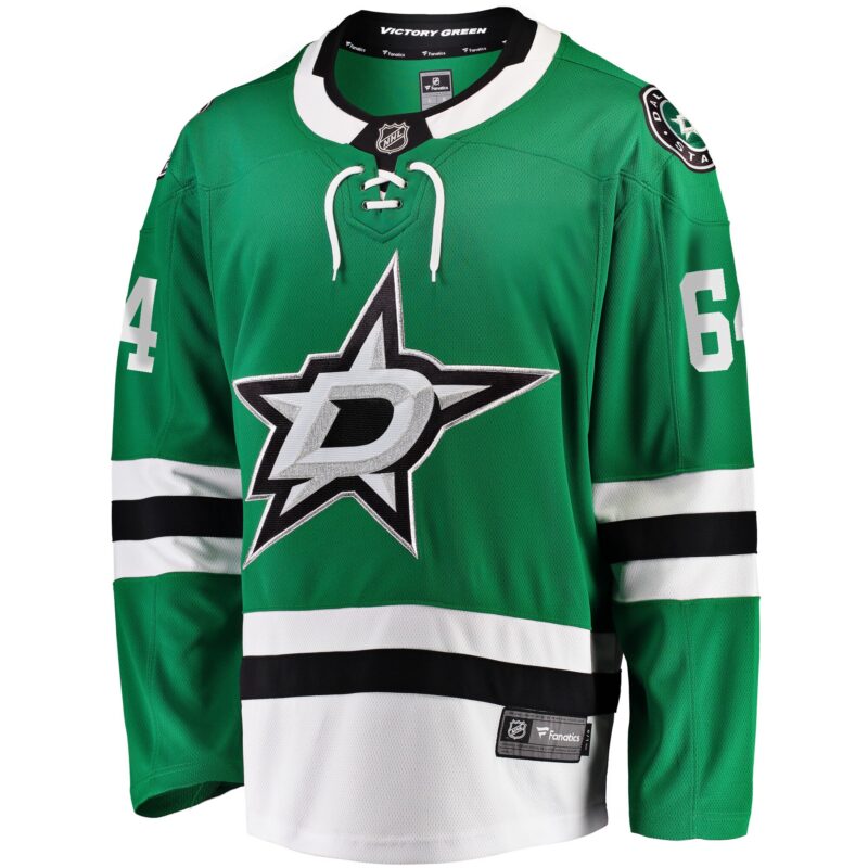 Mikael Granlund Dallas Stars Home Breakaway Jersey - Kelly Green - Image 2