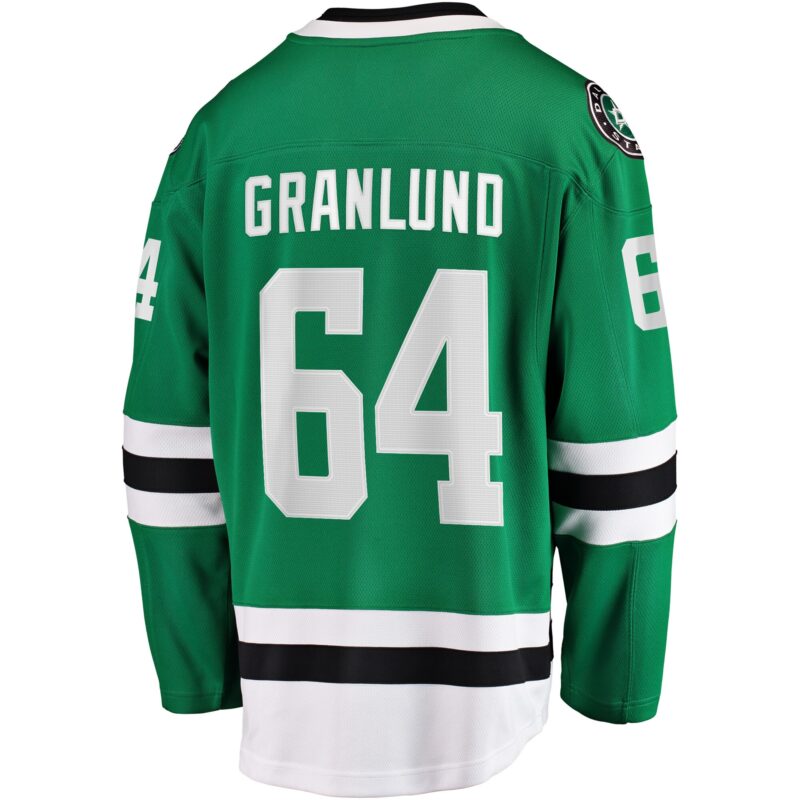 Mikael Granlund Dallas Stars Home Breakaway Jersey - Kelly Green - Image 3
