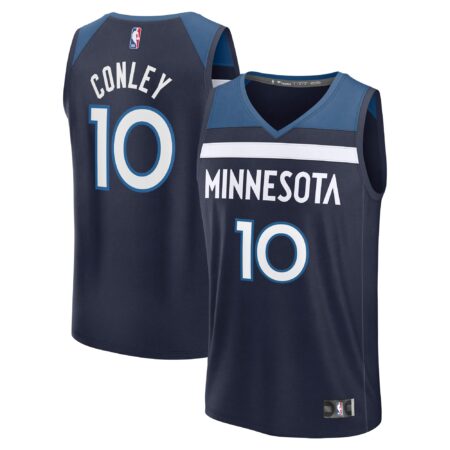 Mike Conley Minnesota Timberwolves Fast Break Player Jersey - Icon Edition - Navy