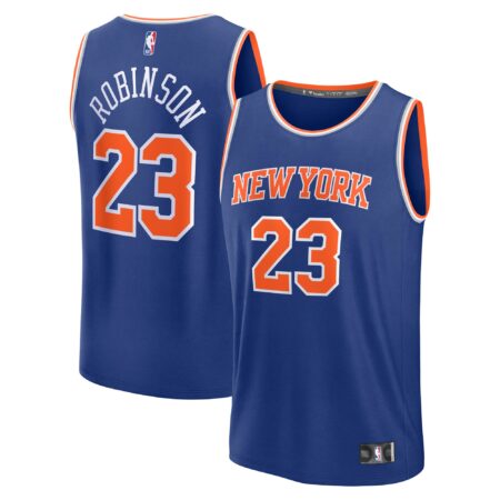 Mitchell Robinson New York Knicks Fast Break Player Jersey - Icon Edition - Blue