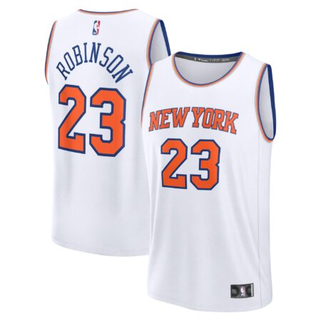Mitchell Robinson New York Knicks Fast Break Player Jersey - Association Edition - White