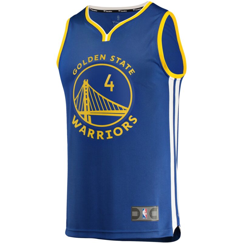Moses Moody Golden State Warriors Fast Break Jersey - Icon Edition - Royal - Image 2