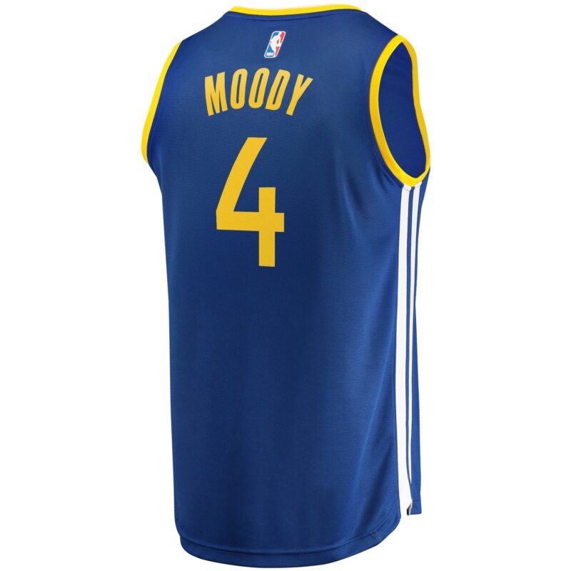 Moses Moody Golden State Warriors Fast Break Jersey - Icon Edition - Royal - Image 3