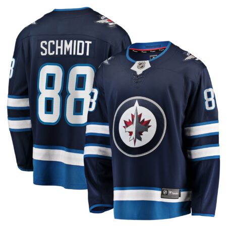 Nate Schmidt Winnipeg Jets Home Premier Breakaway Player Jersey - Navy