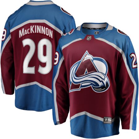 Nathan MacKinnon Colorado Avalanche Home Breakaway Jersey - Burgundy