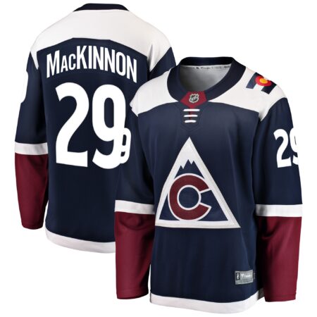 Nathan MacKinnon Colorado Avalanche Alternate Breakaway Player Jersey - Navy
