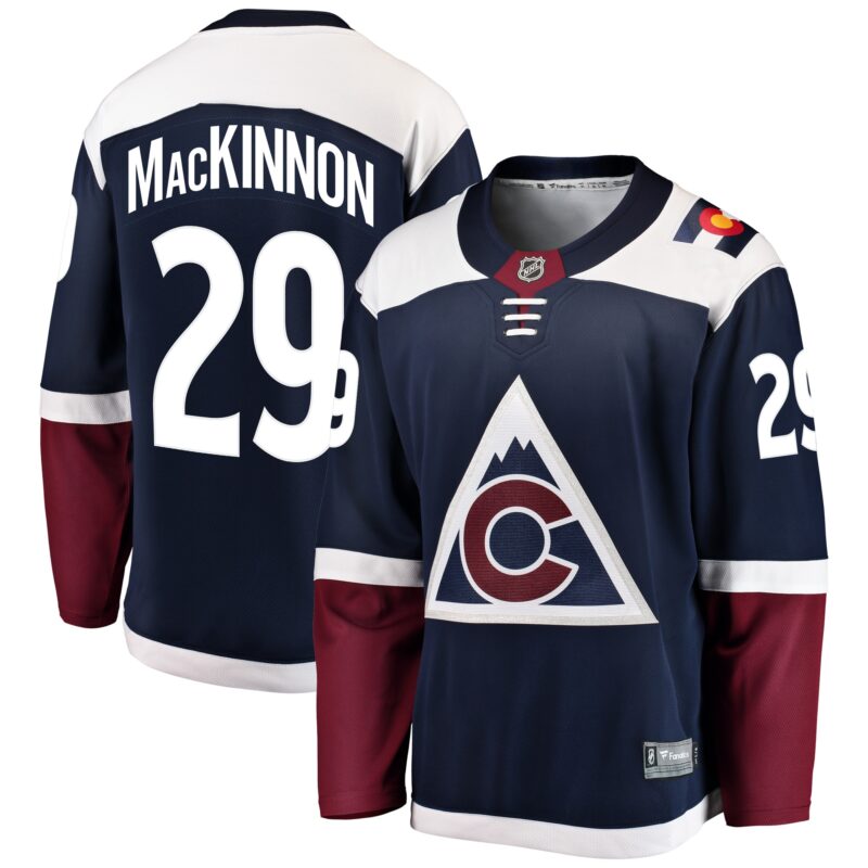 Nathan MacKinnon Colorado Avalanche Alternate Breakaway Player Jersey - Navy