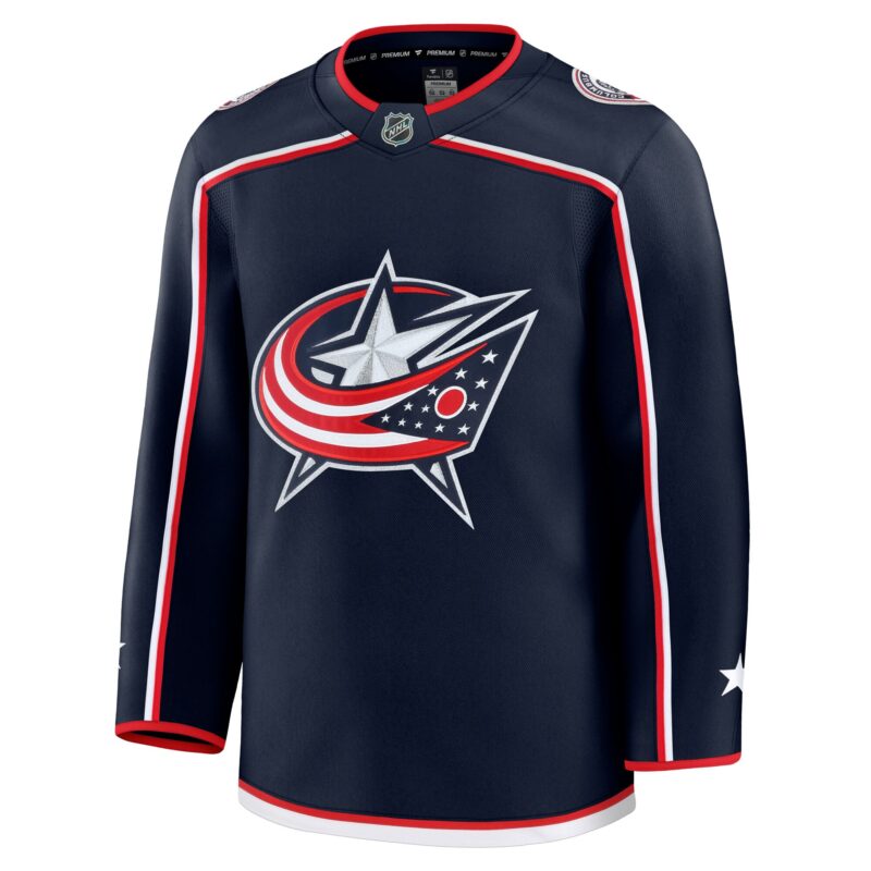Columbus Blue Jackets Home Premium Jersey - Navy - Image 2