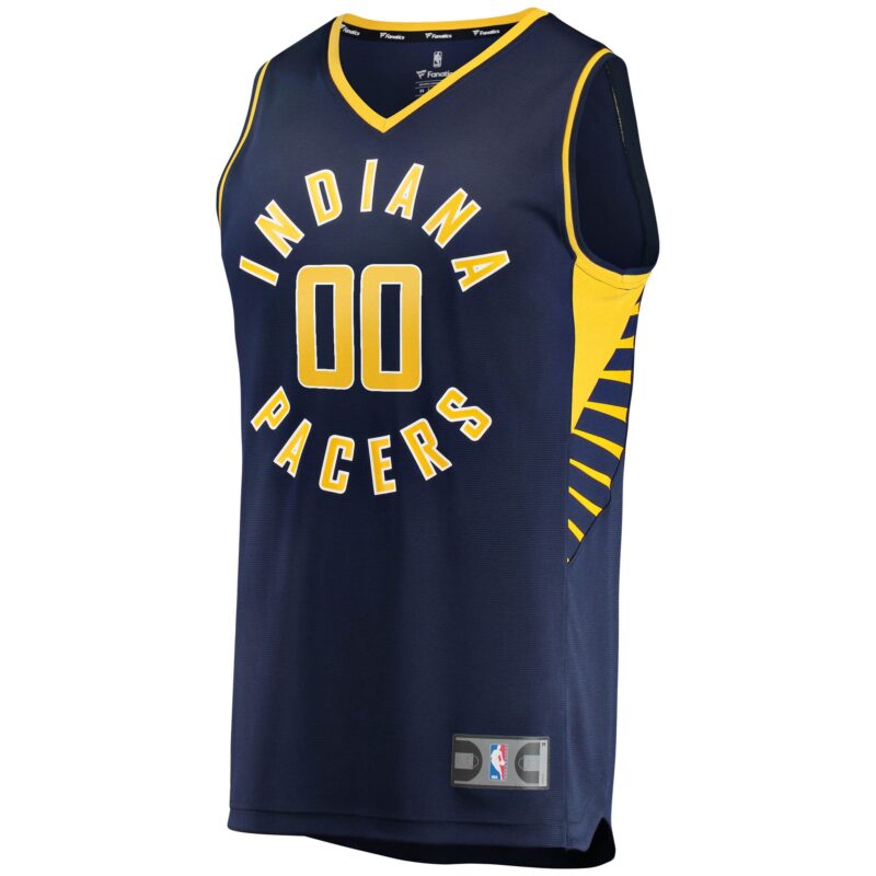 Indiana Pacers Fast Break Custom Jersey Navy - Icon Edition - Image 2