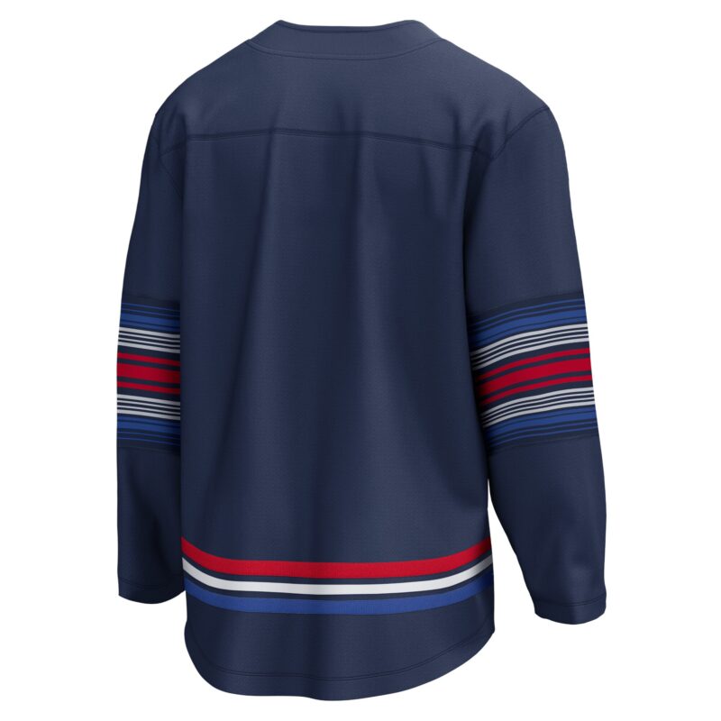New York Rangers Alternate Premier Breakaway Jersey - Navy - Image 3