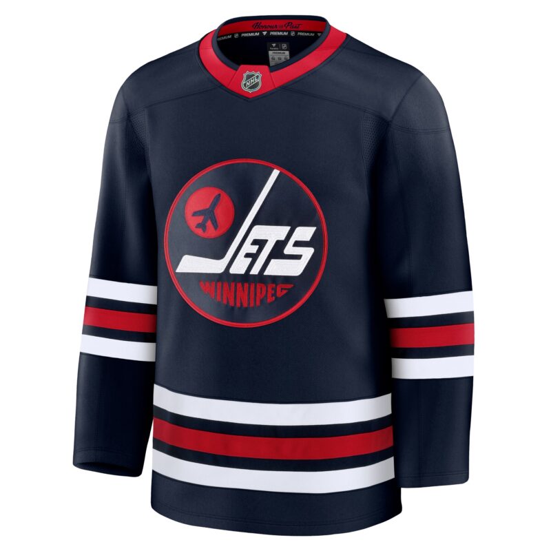 Winnipeg Jets Alternate Premium Jersey - Navy - Image 2