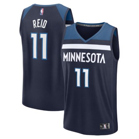Naz Reid Minnesota Timberwolves Fast Break Player Jersey - Icon Edition - Navy