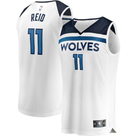 Naz Reid Minnesota Timberwolves Fast Break Player Jersey White - Association Edition