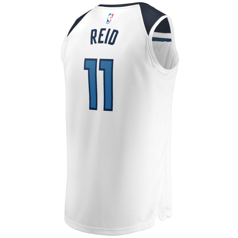 Naz Reid Minnesota Timberwolves Fast Break Player Jersey White - Association Edition - Image 3