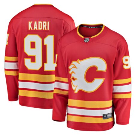 Nazem Kadri Calgary Flames Home Breakaway Player Jersey - Red