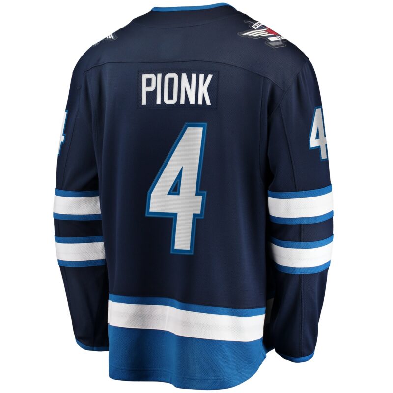 Neal Pionk Winnipeg Jets Home Breakaway Player Jersey - Navy - Image 3