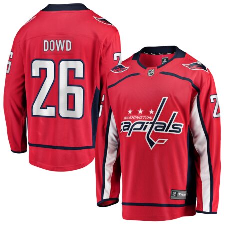 Nic Dowd Washington Capitals Home Breakaway Player Jersey - Red