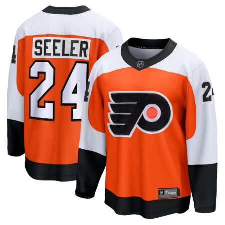 Nick Seeler Philadelphia Flyers Home Breakaway Jersey - Orange