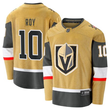 Nicolas Roy Vegas Golden Knights Home Breakaway Jersey - Gold