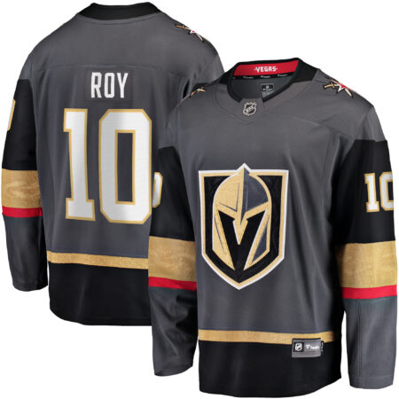 Nicolas Roy Vegas Golden Knights Home Breakaway Player Jersey - Gray