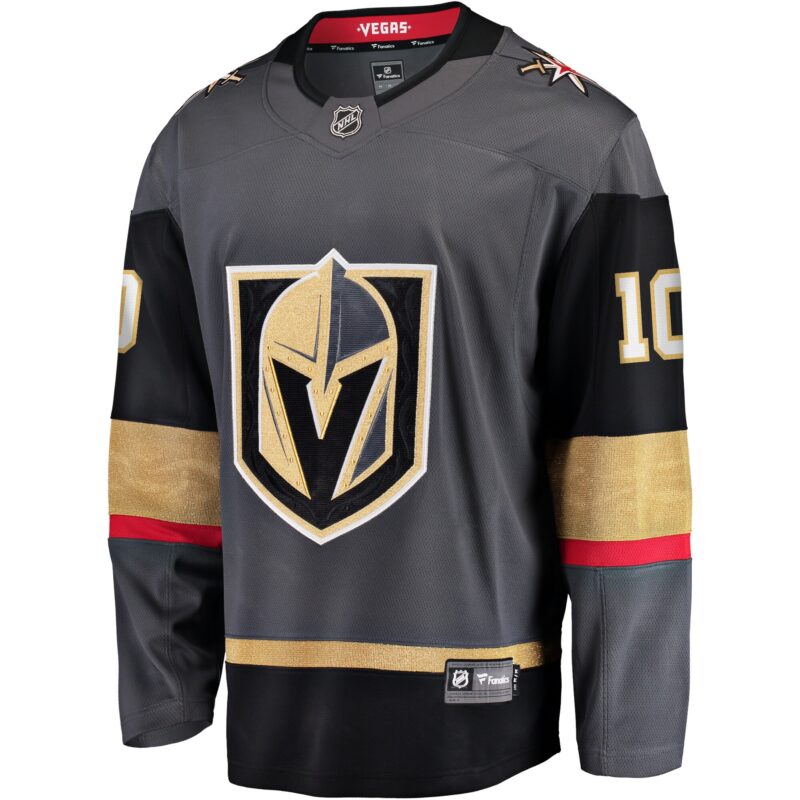 Nicolas Roy Vegas Golden Knights Home Breakaway Player Jersey - Gray - Image 2