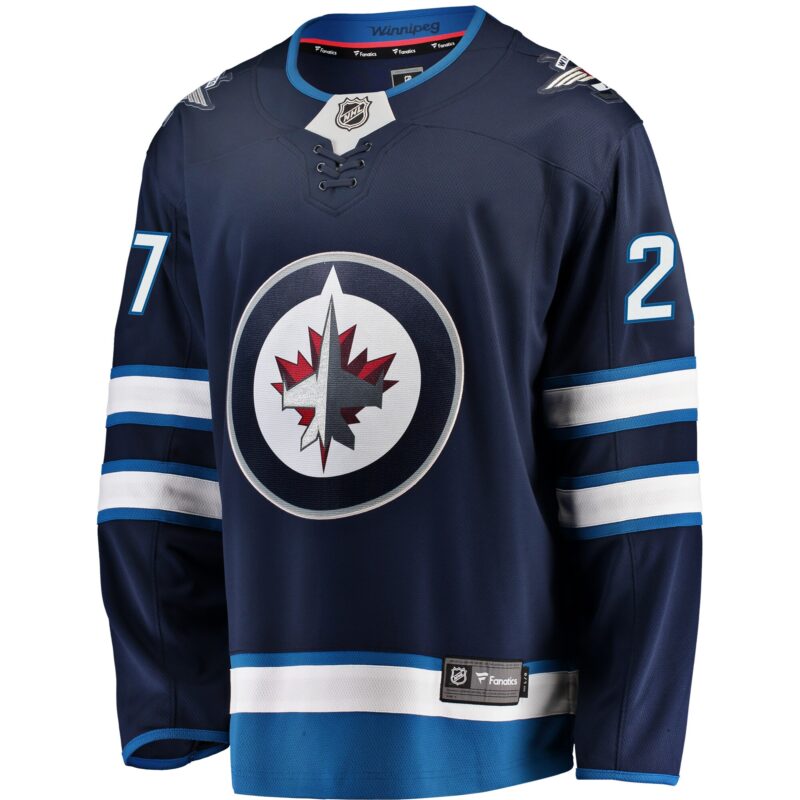 Nikolaj Ehlers Winnipeg Jets Breakaway Jersey - Navy - Image 2