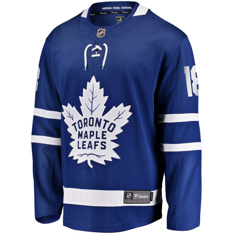Noah Gregor Toronto Maple Leafs Home Premier Breakaway Player Jersey - Blue - Image 2