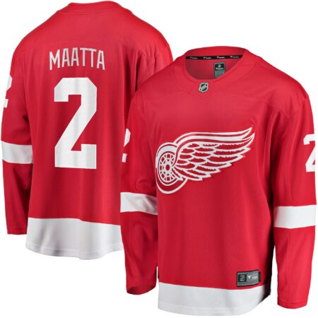 Olli Maatta Detroit Red Wings Home Breakaway Player Jersey - Red