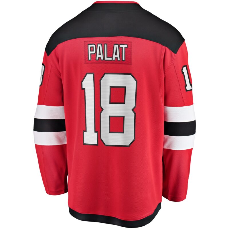 Ondrej Palat New Jersey Devils Home Breakaway Player Jersey - Red - Image 3