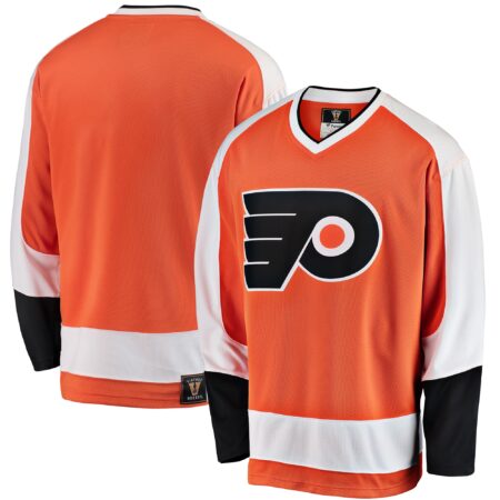 Philadelphia Flyers Premier Breakaway Heritage Blank Jersey - Orange