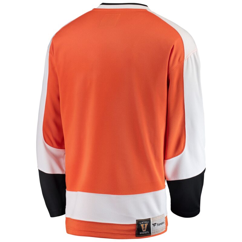 Philadelphia Flyers Premier Breakaway Heritage Blank Jersey - Orange - Image 3